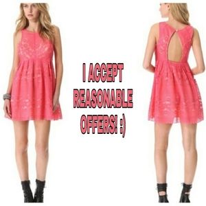 Free People Lacey open back dress